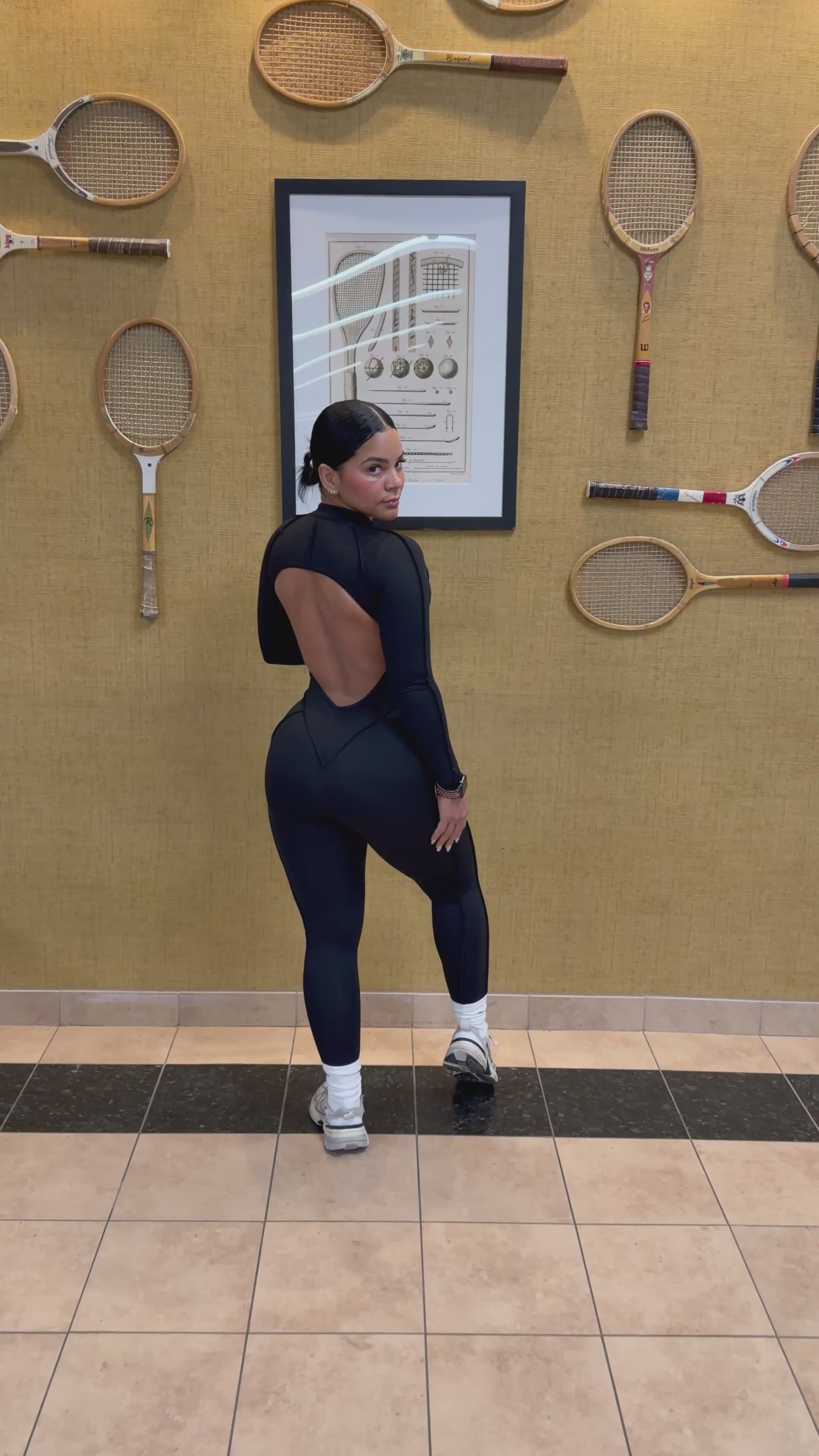 Core Black Active Jumpsuit